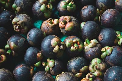 Full frame shot of fruits in market