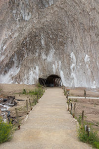 Footpath passing through a landscape