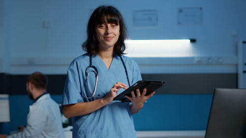 Young woman using mobile phone