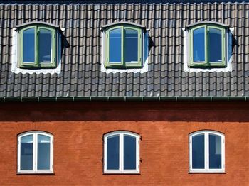 Windows and skylights of building