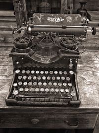 Close-up of computer keyboard