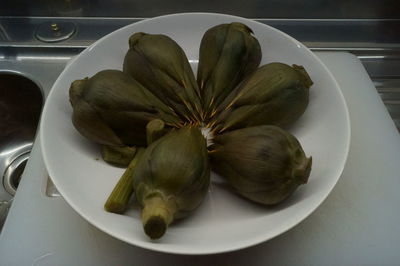 Close-up of food in plate