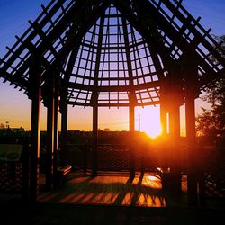 Scenic view of sunset