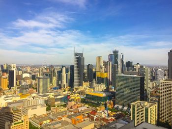 Aerial view of cityscape