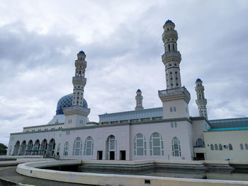 Low angle view of historical building against sky