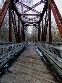 Bridge over footbridge