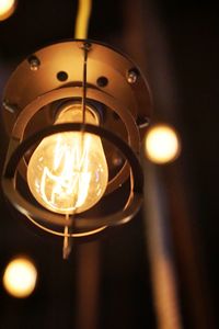 Close-up of light bulb