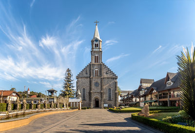 View of historic building against sky