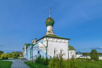 Church of all sacred in trinity danilov monastery in pereslavl-zalessky, russia