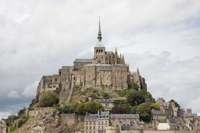 Low angle view of a cathedral