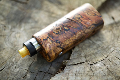 High end natural stabilized wood box mods with rebuildable dripping atomizer, vaping device, vape