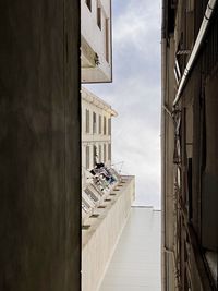 Low  angle view of buildings against sky