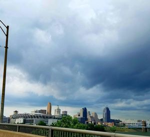 Cityscape against sky