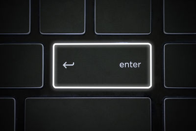 Full frame shot of computer keyboard