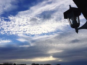 Low angle view of sky