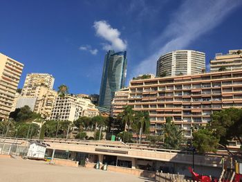 View of buildings in city