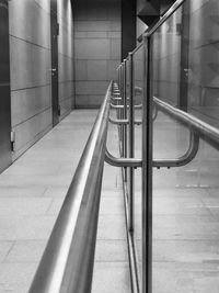 Interior of subway station