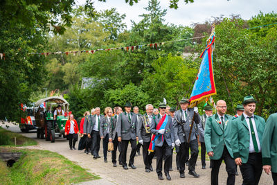 Group of people in traditional clothing