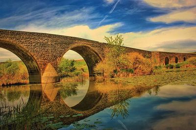 Bridge over river