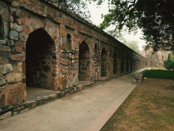 View of historic building against sky