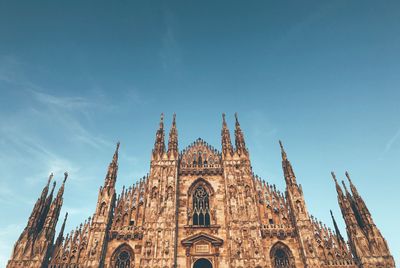 Low angle view of cathedral against sky