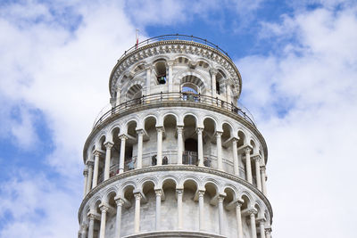 Low angle view of historical building against sky