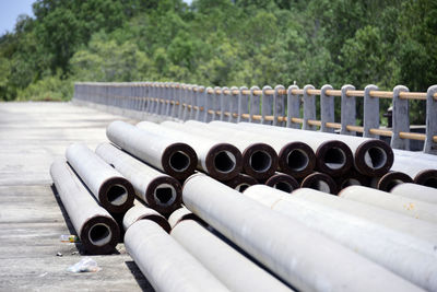 Close-up of pipes