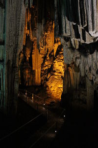 View of cave