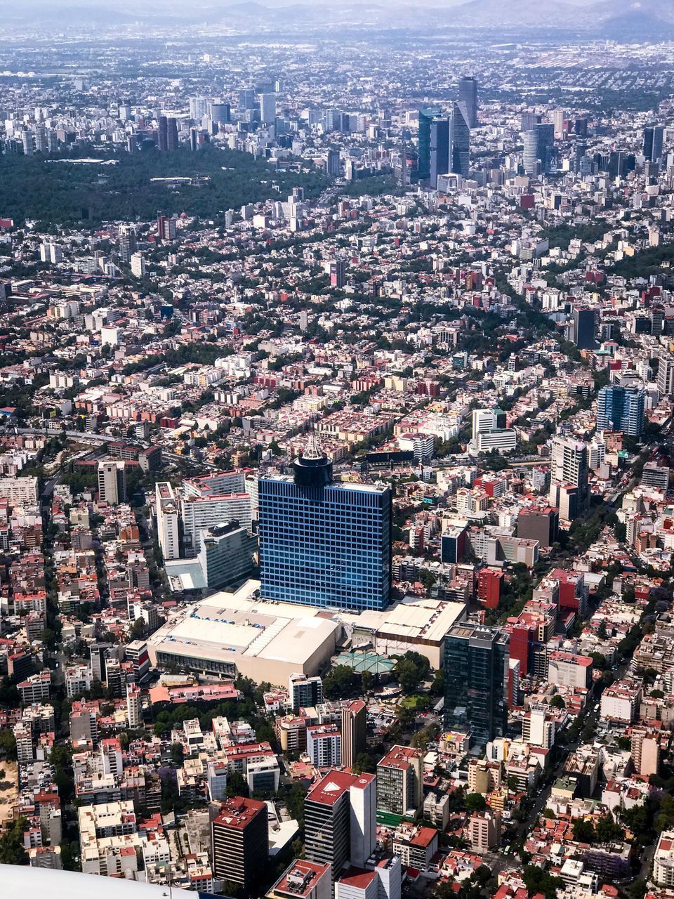 AERIAL VIEW OF CITYSCAPE