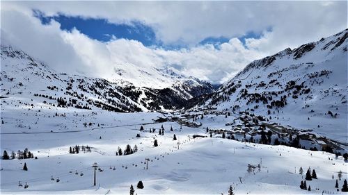 In the austria alps