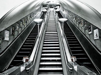 Low angle view of staircase