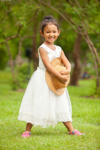 Portrait of a smiling girl