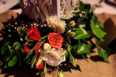 Close-up of flower bouquet