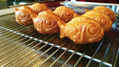 Close-up of pastry