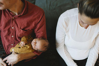 Parents with baby