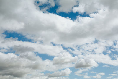 Low angle view of cloudscape