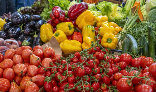 Full frame shot of tomatoes