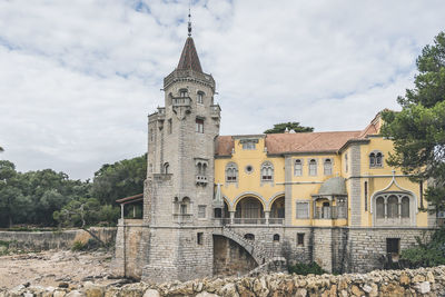 Museu condes de castro guimarães building in cascais, portugal