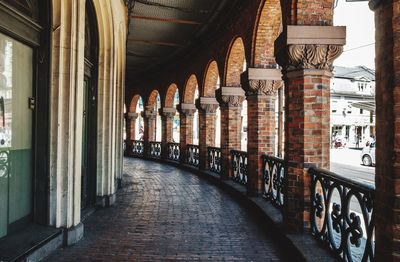 Corridor of building