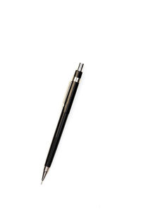 High angle view of pen against white background