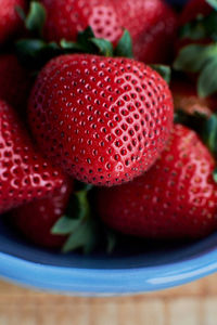 Close-up of strawberries