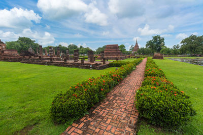 View of a temple