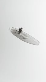 Low angle view of airplane flying against clear sky