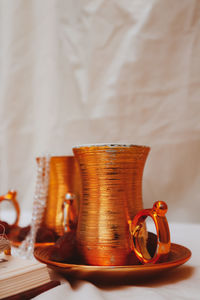 Close-up of drink on table