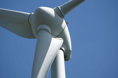 Low angle view of sculpture against sky on sunny day