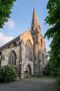 Low angle view of cathedral against sky