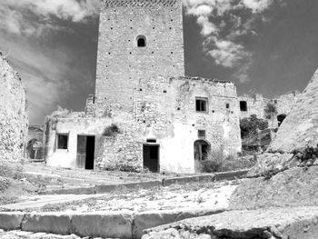 Old building against sky