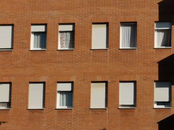 Full frame shot of residential building