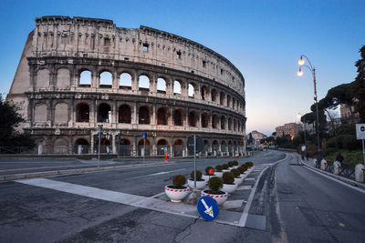 View of coliseum