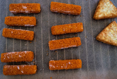 Directly above shot of cake